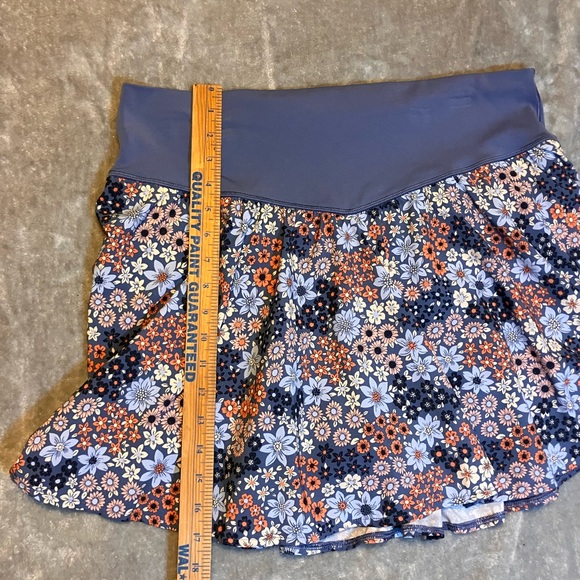 Offline by Aerie XXL Floral Tennis Pickleball Golf Yoga Skort Skirt Pockets - Picture 4 of 9